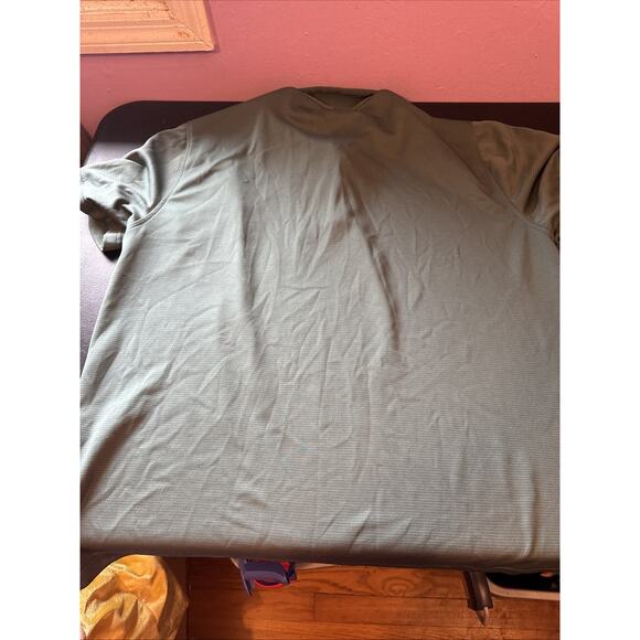 Mens UNDER ARMOUR Green Polo Shirt 3xl Heatgear - Picture 6 of 6